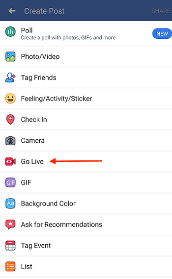 How Do You Go Live On Facebook