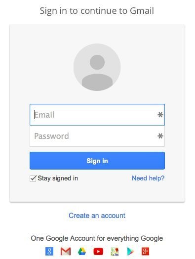 In gmail sign Authorizing Your