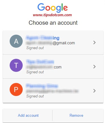 Gmail Login Different Username and Password