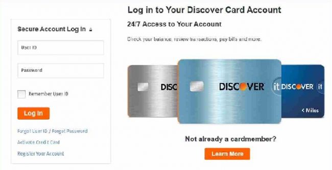 Discover Credit Card 